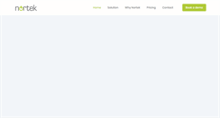 Desktop Screenshot of norteksolutions.com