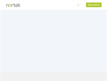 Tablet Screenshot of norteksolutions.com